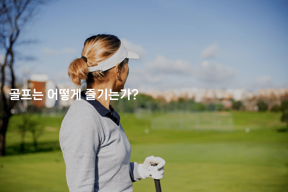 골프는 어떻게 즐기는가?